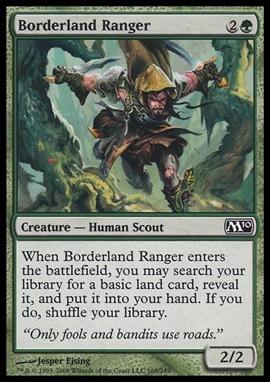 Magic the Gathering: 2010 Core Set (Base Set) card 169 Borderland Ranger