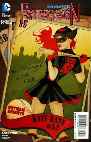 Batwoman (2011) issue 32-B Ant Lucia Bombshells Cover