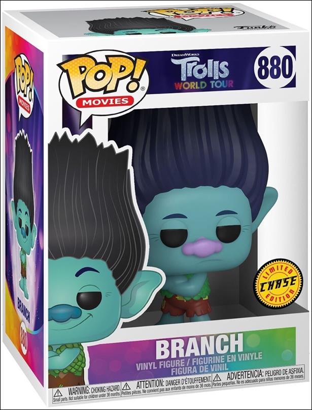 POP! Movies figure 880-B Branch (Sad) Chase