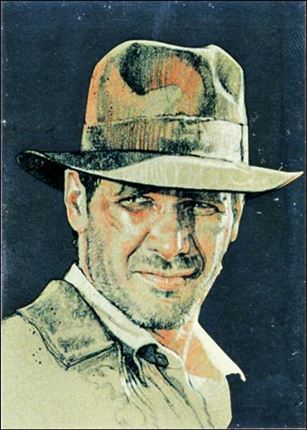 Indiana Jones Masterpieces (Foil Subset) card 2 Silver Foil
