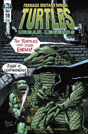 Teenage Mutant Ninja Turtles: Urban Legends issue 18 Frank Fosco Cover