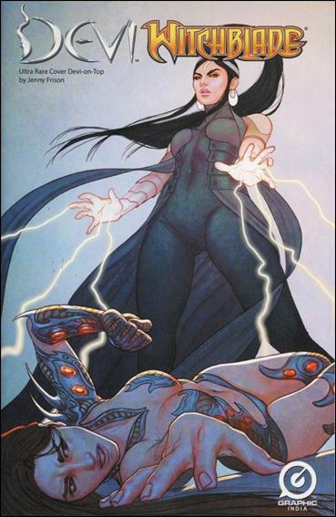Devi/Witchblade (2016) issue nn-D Jenny Frison Ultra Rare Devi-on-Top Cover 1/200