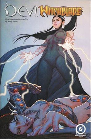 Devi/Witchblade (2016) issue nn-D Jenny Frison Ultra Rare Devi-on-Top Cover 1/200