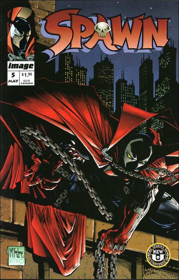 Spawn issue 5-C Spawn Universe New U Cover