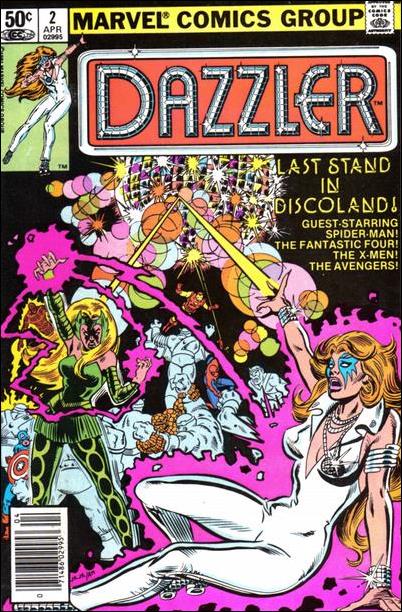 Dazzler (1981) issue 2-B Newsstand Cover