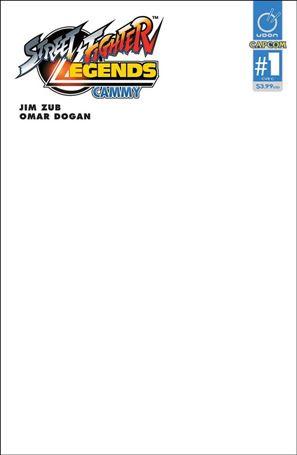 Street Fighter Legends: Cammy issue 1-C Blank Cover