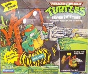 Teenage Mutant Ninja Turtles (1988) Vehicles and Playsets figure 21 Sewer Party Tube