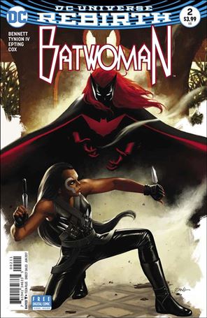 Batwoman (2017) issue 2 Steve Epting Cover