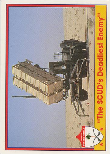Operation Desert Shield (Base Set) card 31 "The SCUD's Deadliest Enemy"
