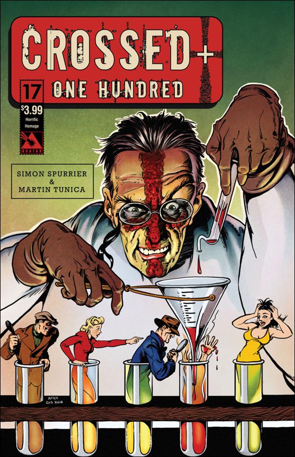 Crossed Plus One Hundred issue 17-E Horrific Homage Cover