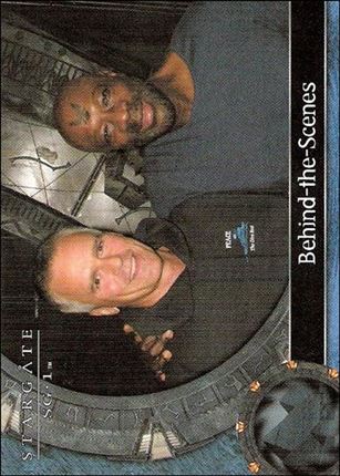Stargate SG-1: Season 8 (Base Set) card 64 Behind-the-Scenes