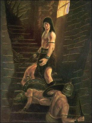 Conan III (Base Set) card 86 Conan Saga #75 Front Cover
