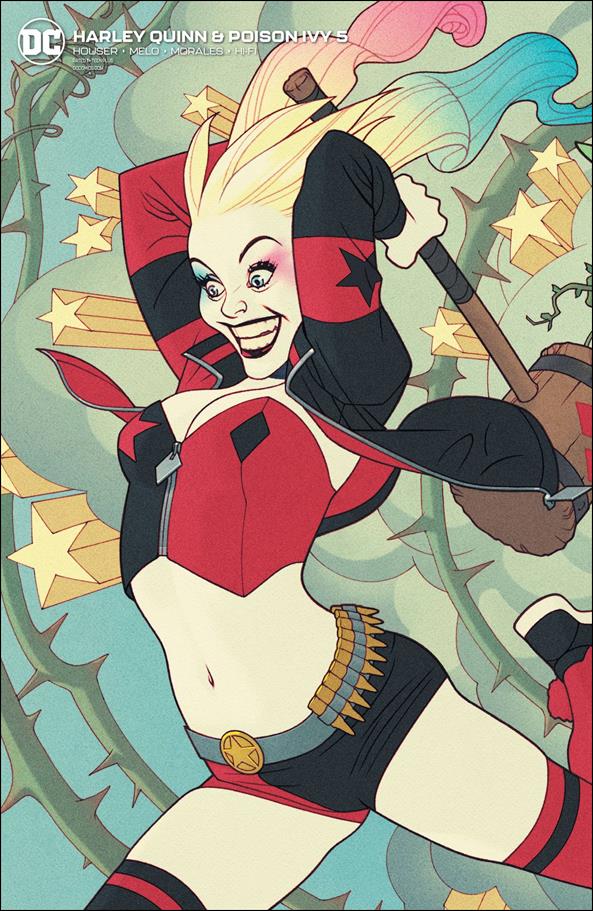Harley Quinn and Poison Ivy issue 5-B Joshua Middleton "Harley" Cardstock Cover