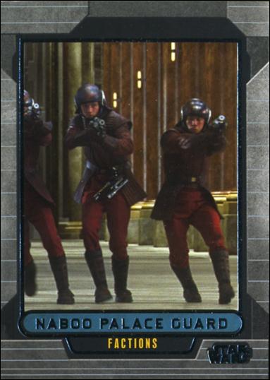 Star Wars Galactic Files (Base Set) card 319 Naboo Palace Guard