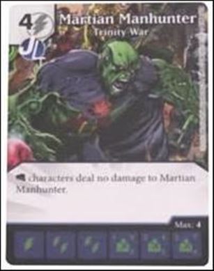 DC Comics Dice Masters Justice League  card TW7 Martian Manhunter: Trinity War