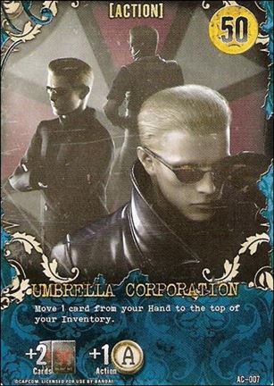 Resident Evil (Base Set) card AC-007 Umbrella Corporation