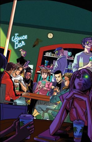 Mighty Morphin issue 5-E Eleonora Carlini 1:15 Virgin Cover