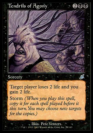Magic the Gathering: Scourge (Base Set) card 75 Tendrils of Agony