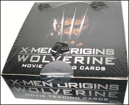 X-Men Origins: Wolverine card 1 Sealed Box 1/6000