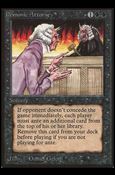 Magic the Gathering: Limited Edition Beta (Base Set) card 103 Demonic Attorney