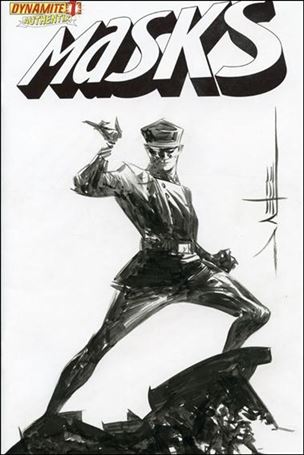 Masks issue 1-K Jae Lee 1:750 Hand Drawn Cover