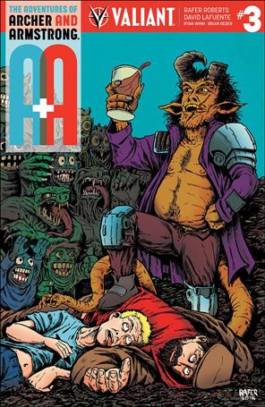 A&A: The Adventures of Archer & Armstrong issue 3-D Rafer Roberts 1:10 Cover