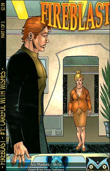 Fireblast, Adventres in the 30th Century issue 1-B Cesar Feliciano Cover