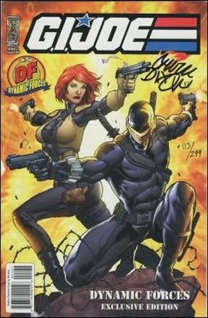 G.I. Joe (2008) issue 1-H Dynamic Forces (Signed by Chuck Dixon) Cover 1/299