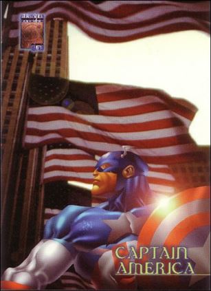 Marvel Premium QFX (Base Set) card 5 Captain America