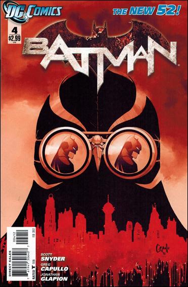 Batman (2011) issue 4-D Greg Capullo Red Cover (2nd Printing)