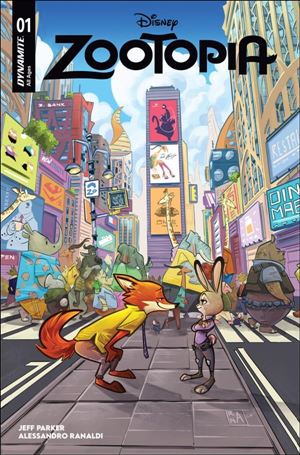 Zootopia (2025) issue 1-L Alessandro Ranaldi Foil 1:10 Cover