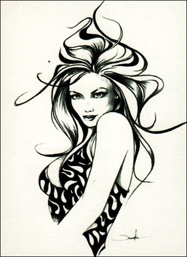 Janesko Select (Base Set) card 25 Flirt Study