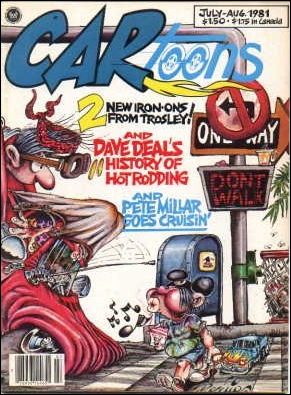 CARtoons (1961) issue 121 Wraparound Cover