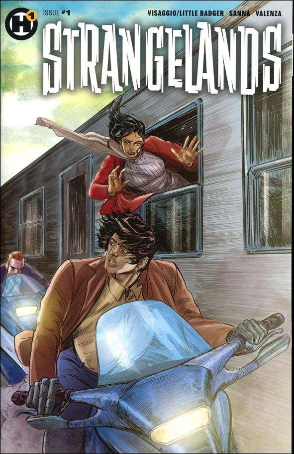 Strangelands issue 1-B Vanesa Del Rey Cover