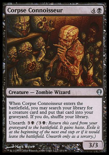 Magic the Gathering: Archenemy (Base Set) card 13 Corpse Connoisseur