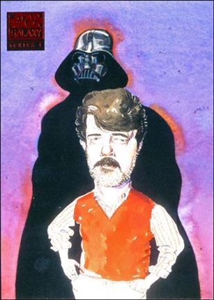 Star Wars Galaxy: Series 4 (Lost Galaxy Subset) card 2 Myth Behind the Man