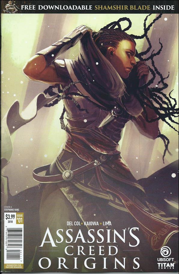 Assassin's Creed: Origins issue 1 Stephanie Hans Cover