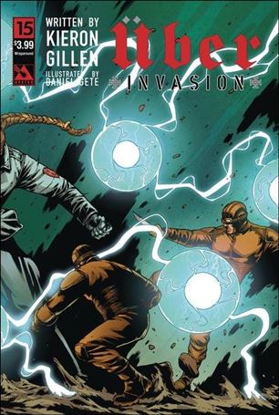 Uber: Invasion issue 15-B Daniel Gate Wraparound Cover