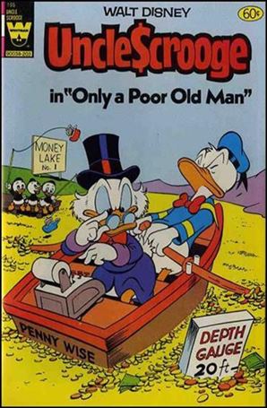 Walt Disney's Uncle Scrooge issue 195 Yellow Logo