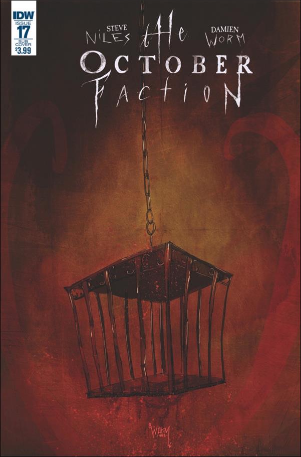 October Faction issue 17-B Subscription Cover