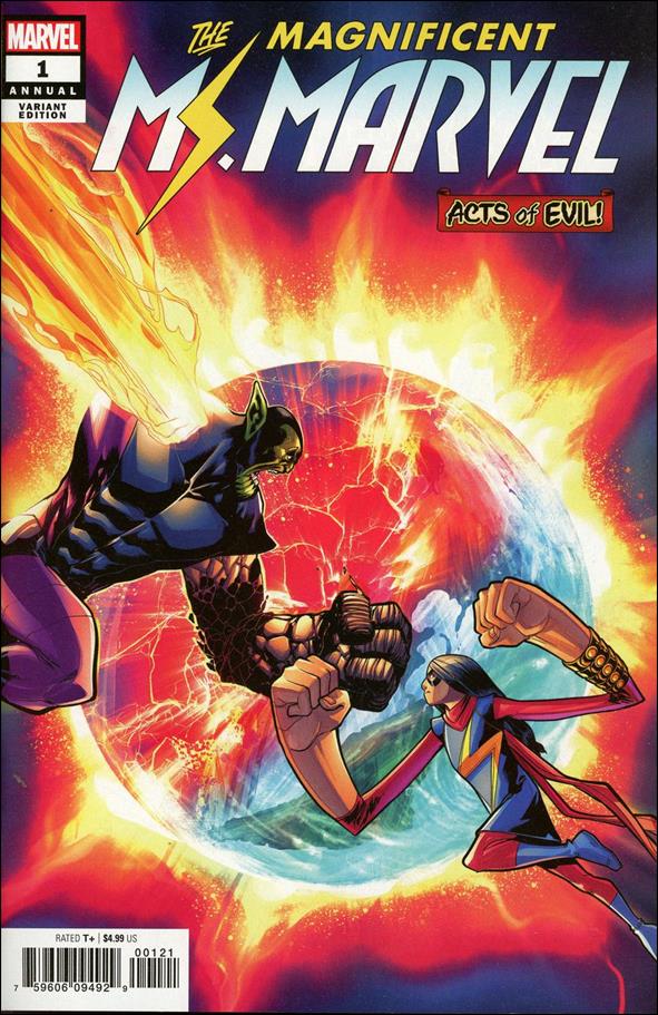 Magnificent Ms. Marvel Annual issue 1-C David Baldeon 1:25 Cover