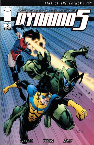 Dynamo 5: Sins of the Father issue 2 Mahmud Asrar Cover