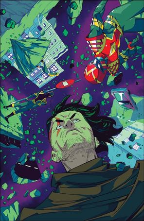 Power Rangers issue 4-E Daniele Di Nicuolo 1:15 Virgin Cover