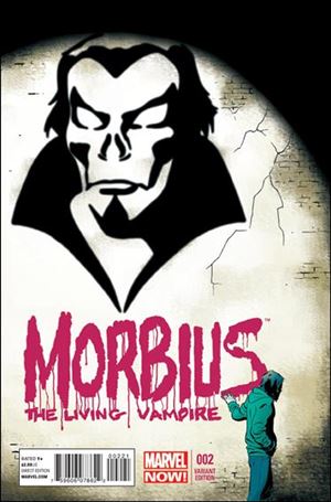 Morbius: The Living Vampire (2013) issue 2-B Marcos Martin 1:50 Cover