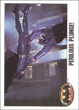 Batman: Series 1 (Base Set) card 119 Perilous Plunge!