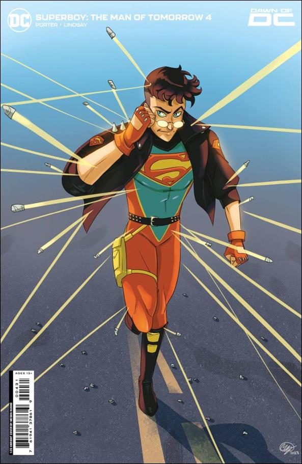 Superboy: The Man of Tomorrow issue 4-C Megan Huang 1:25 Cardstock Cover