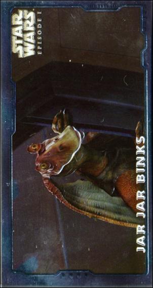 Star Wars: Episode I Widevision: Series 2 (Embossed Foil Subset) card E2 Jar Jar Binks