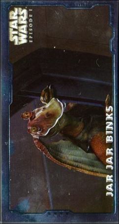 Star Wars: Episode I Widevision: Series 2 (Embossed Foil Subset) card E2 Jar Jar Binks