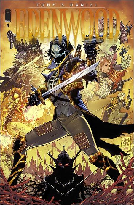 Edenwood issue 4 Tony S. Daniel Cover