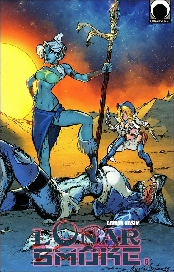 Lunar Smoke issue 5 Narcelio Sousa Cover